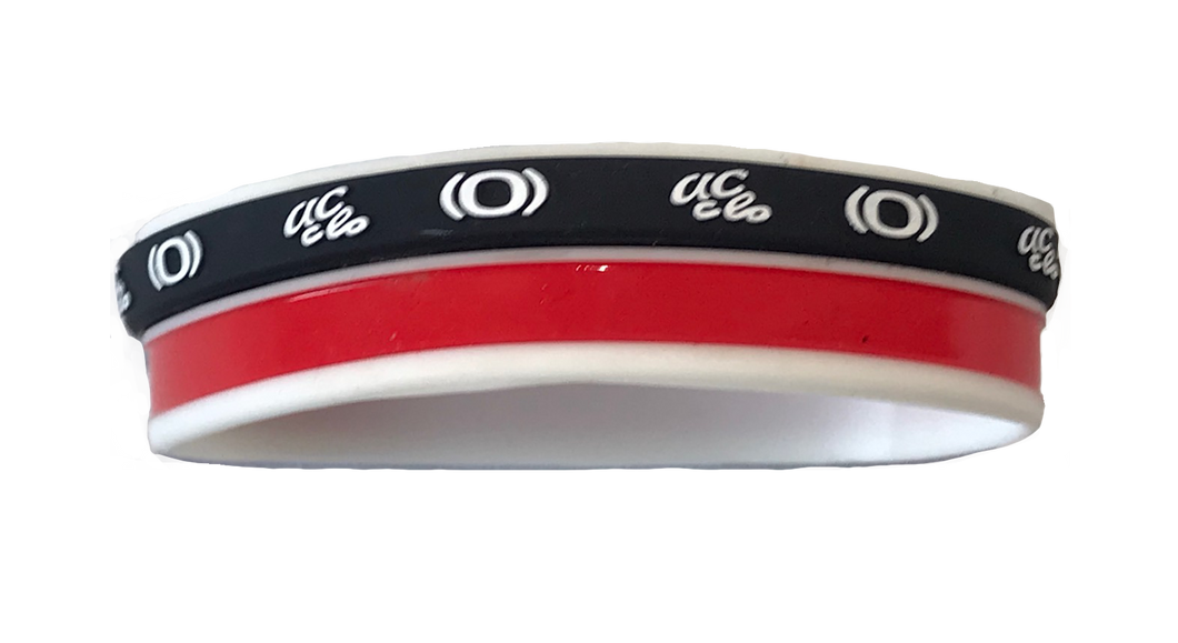 Silicone Wristband: Interstate/All-Over print